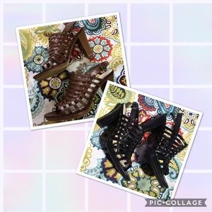 Two pairs Nickles sandals